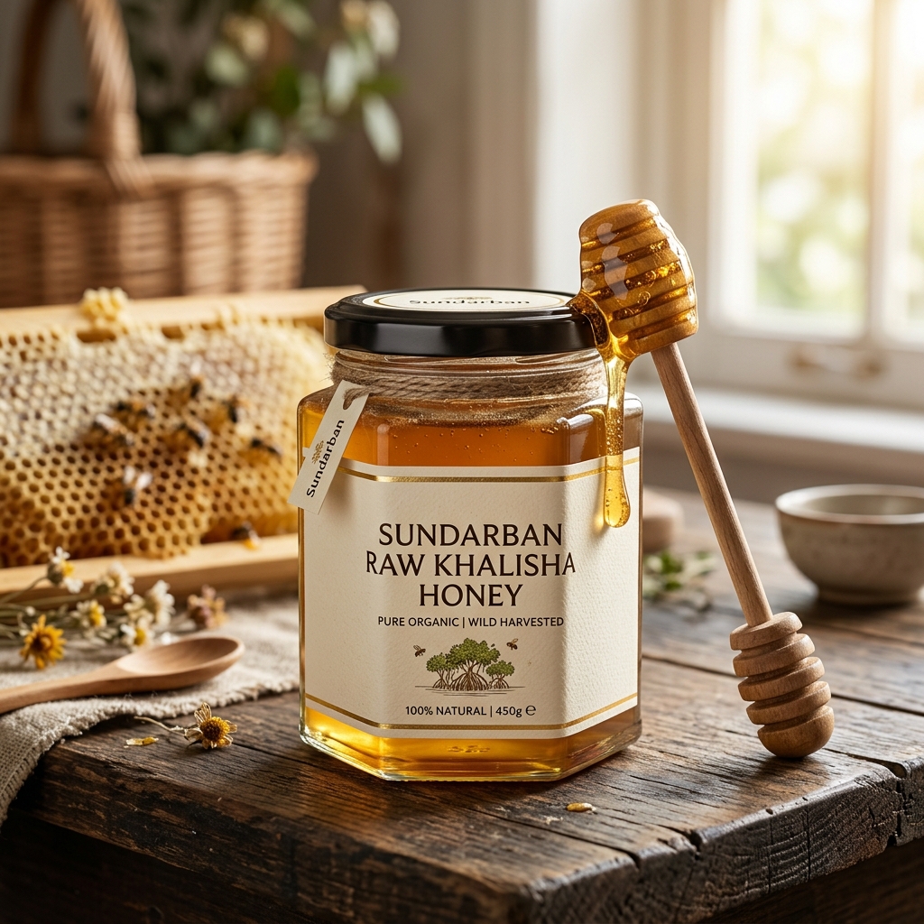 Sundarban Raw Khalisha Honey - ১০০% খাঁটি প্রাকৃতিক মধু